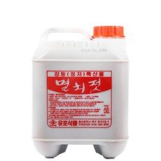 유포 멸치젓4.5kg(3.7L) 진젓국 김장용멸치젓깔, 단품