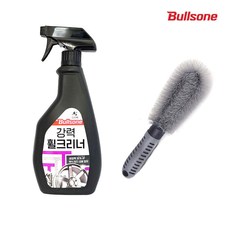 불스원 (강력 휠크리너 600ml+휠 브러쉬) 셀프세차 기름때 제거