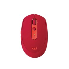 로지텍 무소음 멀티 디바이스 무선 블루투스 마우스 M590, 레드