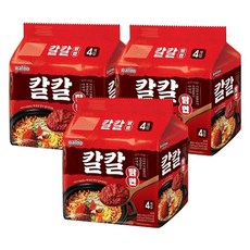 팔도 [팔도] 칼칼닭면(120gx4입) x 3개