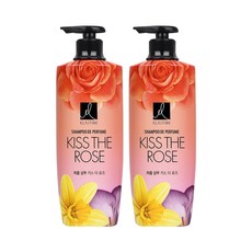 엘라스틴 퍼퓸 키스더로즈 샴푸 600ml 2개, 단품