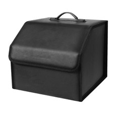 폴딩 박스 수납함 정리함 자동차 Foldable 스토리지 박스 여행 캠핑 가죽 아우디 콰트로 A1 A3 A4 A5 A6 A7, 14 For Audi