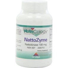 뉴트리콜로지 나토자임 100mg 180정, 1개, 상세페이지 참조