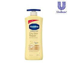 바세린 드라이 스킨 리페어 바디로션, 400ml, 4개