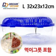 노모이 아일랜드 채집통 L 거북이어항 곤충 장수풍뎅이 사슴벌레 달팽이 사육통
