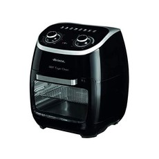 드롱기 브랜드 Ariete 아리에떼 4619 에어후라이어 및 오븐 프라이어 원 11L 240V 블랙, 2000 w