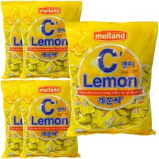 멜랜드 레몬씨캔디 600g x 5봉