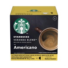 스타벅스 네스카페 돌체 구스토 아메리카노 12캡슐 3팩 veranda 블렌드 Starbucks Coffee by Nescafe Dolce