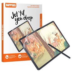 종이 느낌 화면 보호기 samsung galaxy tab s8 pl 미국 ultra s7 s7fe s6 s6 lite a8 a7 lite a 10.1inch 그림 그리기 필름, 탭 s7 fe 12.4