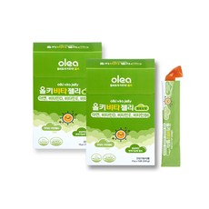 올레아 유아용 올키 비타젤리 아연 청포도맛, 15g x 15포, 2개