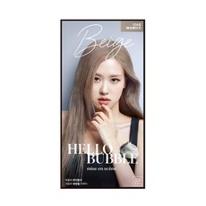 미쟝센 올뉴 헬로버블 염모제, 10AB 애쉬베이지, 1개