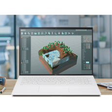 LG전자 2021 그램 17, 스노우 화이트, 17Z90P-OA7FK, 코어i7, 512GB, 16GB, WIN10 Home