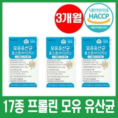 4세대 모유 유래 유산균 / BNR17 비엔알17 다이어트 LGG 엘지지 락토바실러스가세리 포스트바이오틱스 분말 가루 프롤린 식약처 인정 HACCP, 모유 유산균 90포 (3개월) + 사은품 3포