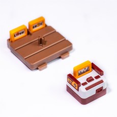 클래식 레트로 FC Famicom 플라스틱 키 캡스 호환 액슬 스위치 기계 키보드