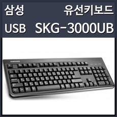삼성전자 정품 키보드, 1-2.SKG-3000UB(USB방식) +키스킨