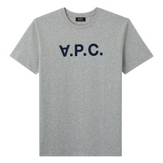 아페쎄 벨벳 V.P.C. 티셔츠 그레이 반팔 반팔티 COEMV-H26943-PLB