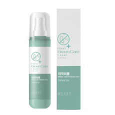모아트 핸드 그린 케어액 휴대용 손소독제, 1개, 60ml