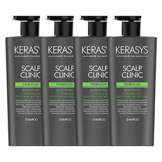 케라시스 두피 클리닉 샴푸 플러스, 750ml, 4개