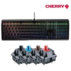 체리 CHERRY MX BOARD 3.0S RGB 게이밍 기계식 키보드, 적축, 체리 MX BOARD 3.0S RGB 화이트