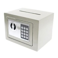 디지털 지폐투입구 안전 금고 17D, 화이트