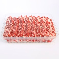 미국산 초이스등급 678꽃LA갈비 2KG 트레이포장