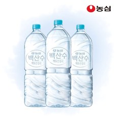 농심 무라벨 백산수 2L 12병 생수