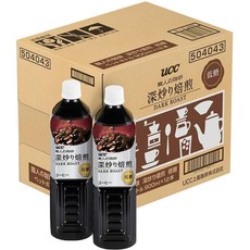 UCC 유씨씨 다크로스팅 원두커피 저당 페트병 900ml 12팩, 1개