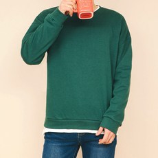 머시따 세미 오버핏 특양면 맨투맨