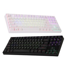 HACKER KN01 텐키리스 PBT RGB 무접점 키보드 W 45