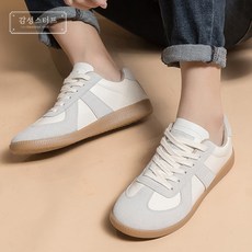 남성 여성 독일군 스니커즈 슬립온 운동화