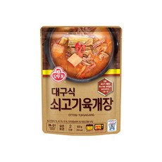 오뚜기 대구식 쇠고기육개장, 500g, 128개