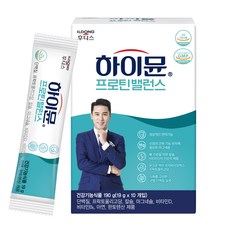 하이뮨 프로틴 밸런스 스틱형, 19g, 10개