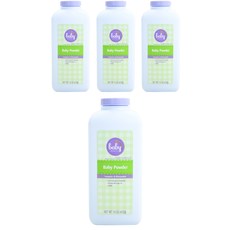 베이비베이직 차일드 파우더 라벤더 & 캐머마일, 425g, 4개