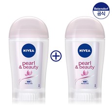 니베아 데오드란트 스틱 펄앤뷰티 40ml X 2개