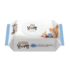 붕어빵 아기물티슈 올인원 고평량 70gsm 캡형 70매 10팩, 9팩