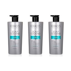 케라시스 두피 쿨링 샴푸 플러스, 750ml, 3개