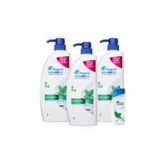 헤드앤숄더 쿨멘솔 샴푸 850ml 3개 +사은품 MI, 헤드앤숄더 쿨멘솔 샴푸 850ml 3