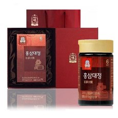 정관장 6년근 홍삼정 홍삼대정 250g 에디션 + 선물케이스 + 쇼핑백, 1개, 1개