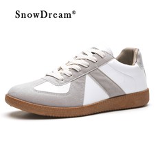 SnowDream 남녀공용 독일군 스니커즈 독일군 일반타입 스니커즈 bgxy-S006