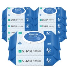 데이데이비쥬 아쿠아 비데 물티슈 캡형, 10팩