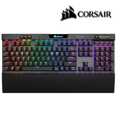 커세어 적축 기계식 유선키보드, K70 RGB MK.2 RED, 혼합색상