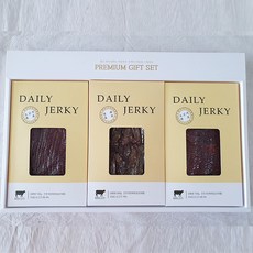 [추석선물세트] 좋은선물하세요! 데일리 국내산 소고기 육포선물세트 400g, 1개