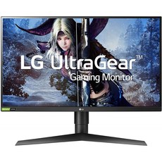 LG 27GL83A-B 27인치 Ultragar QHD IPS 1ms NVIDIA G-SYNC 호환 게임 모니터 검은색: 컴퓨터 &amp; 액세서리, 단일옵션
