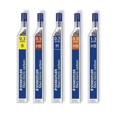 STAEDTLER 스테들러 마스 마이크로 카본 250 샤프심, 0.5-B