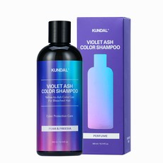 쿤달 바이올렛 애쉬 보색샴푸 페어앤프리지아향, 1개, 300ml