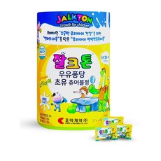 잘크톤 우유퐁당 초유 츄어블정 우유맛, 90정