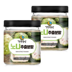 건강중심 10배 농축 노니 가루 200g, 2개입