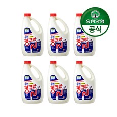 유한양행 펑크린 배수구 세정제, 2L, 6개