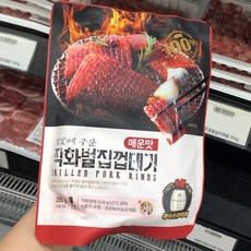 도드람 직화벌집 껍데기 매운맛 260g, 일반포장 동절기만