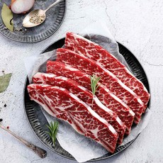 [바라던] 시그니처 기름손질 잘 된 6 7 8 LA갈비1kg(꽃갈비), 상세 설명 참조